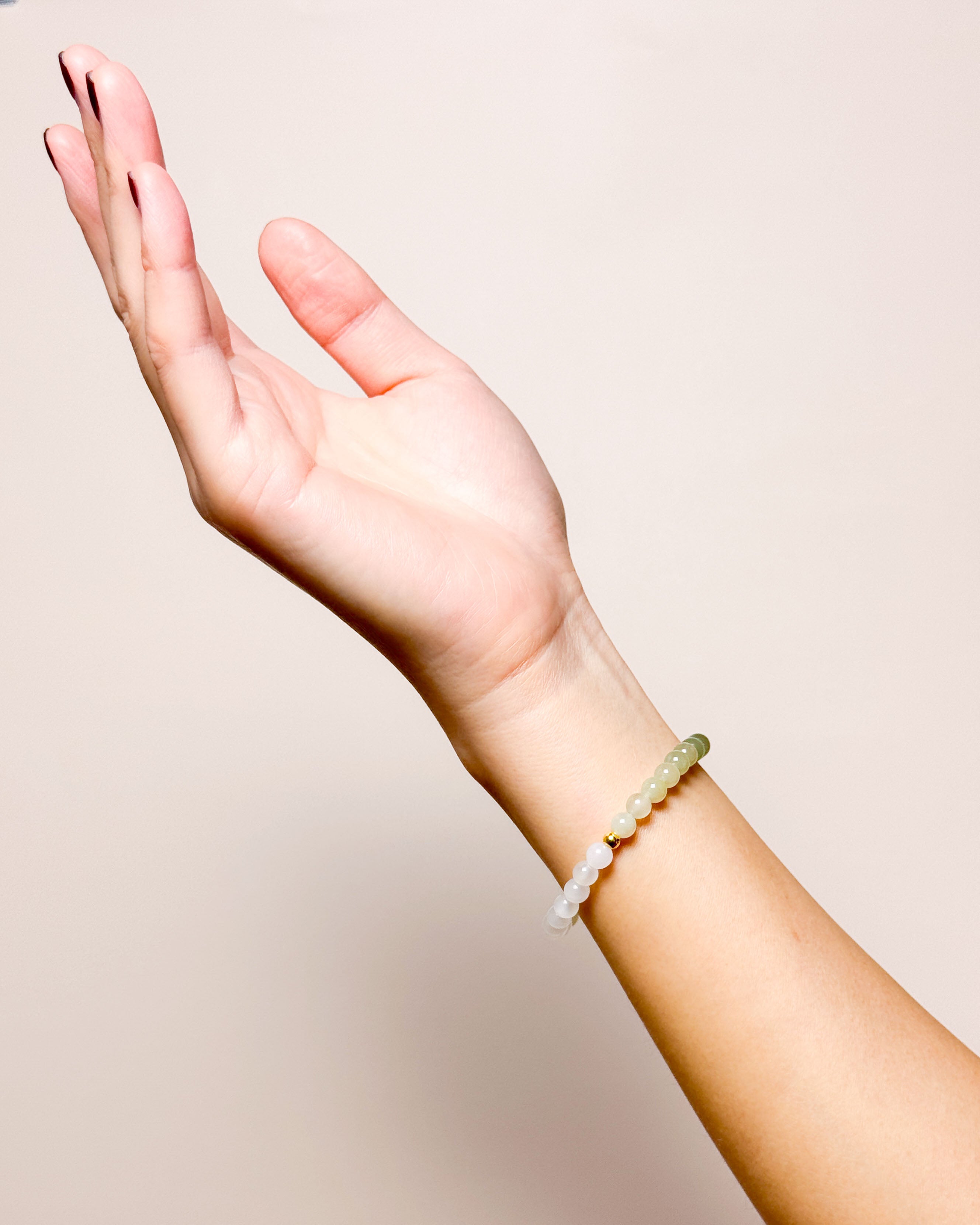 Equilibrium Ombré Jade Bracelet