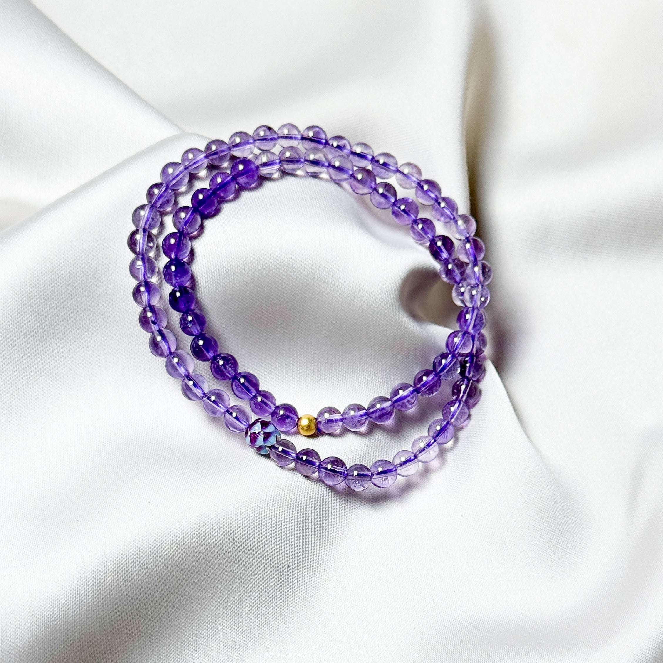 Liberation Amethyst Crystal Wrap Bracelet