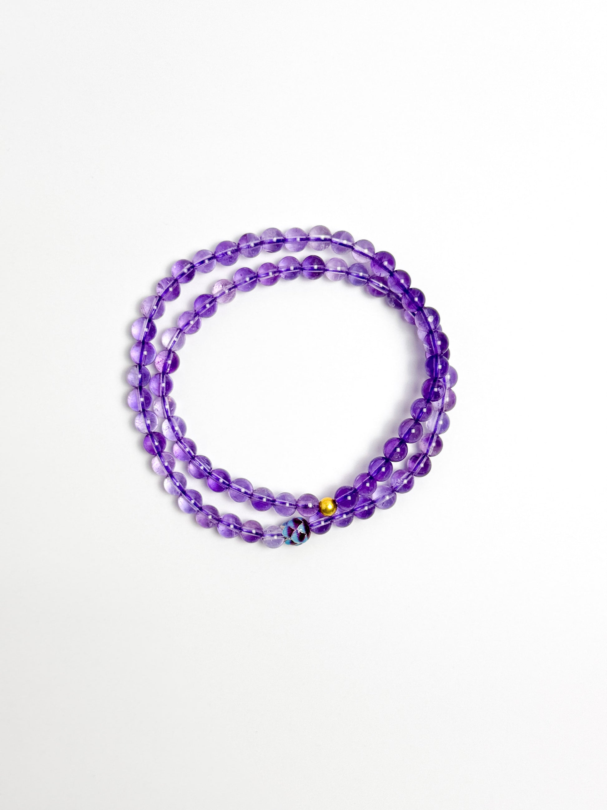 Liberation Amethyst Crystal Wrap Bracelet