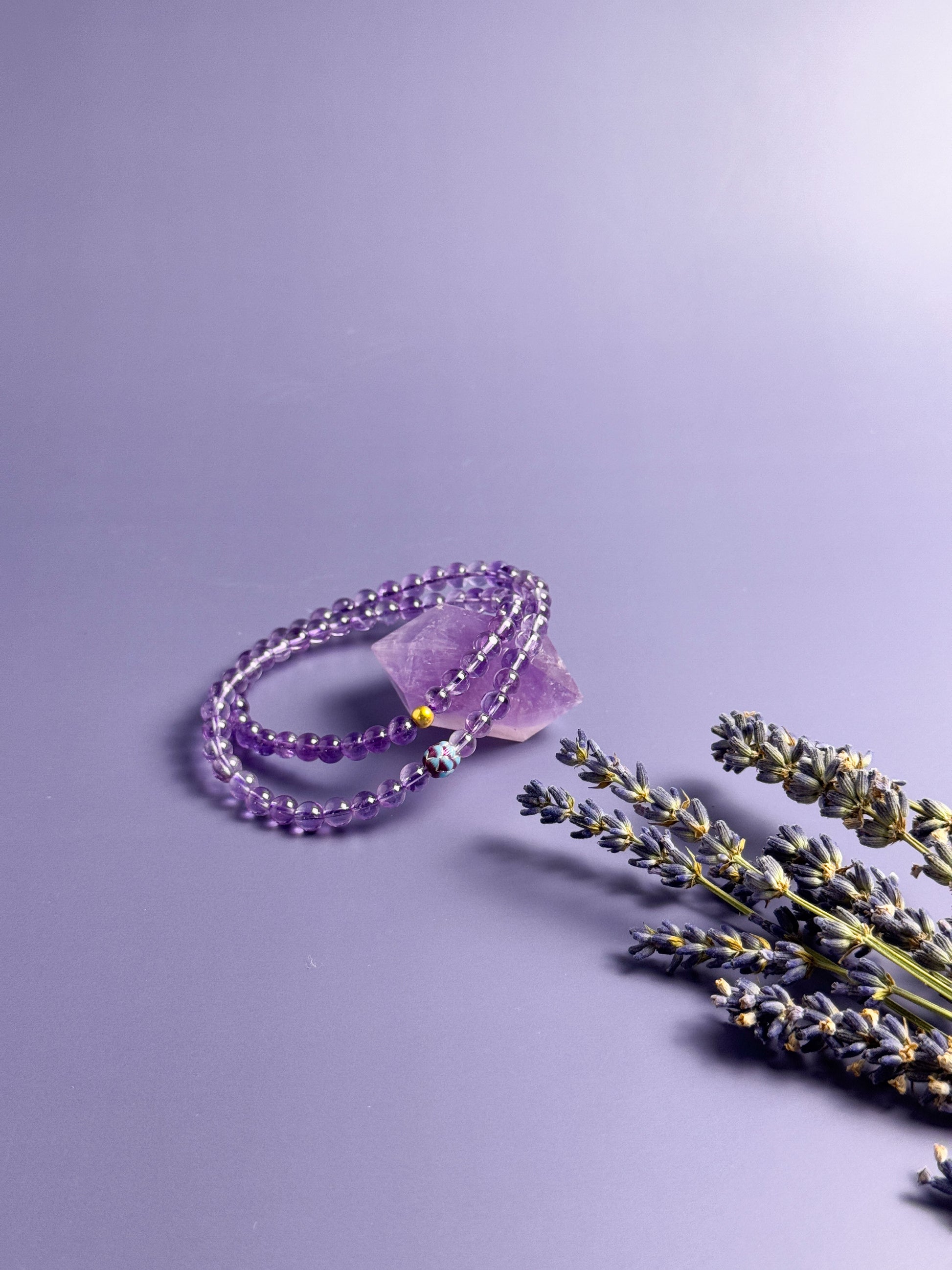 Liberation Amethyst Crystal Wrap Bracelet