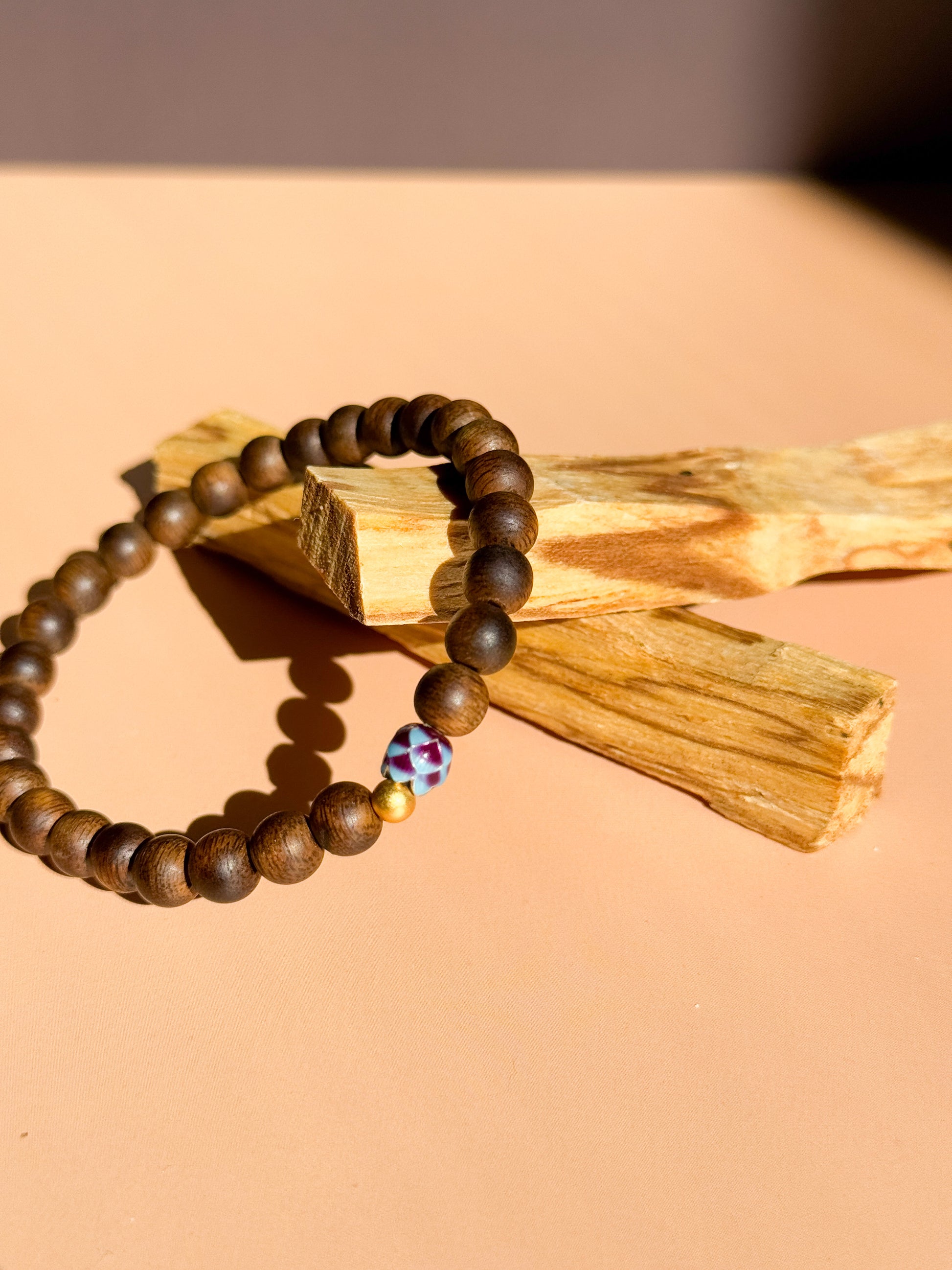 Serenity Agarwood Cloisonné Bracelet