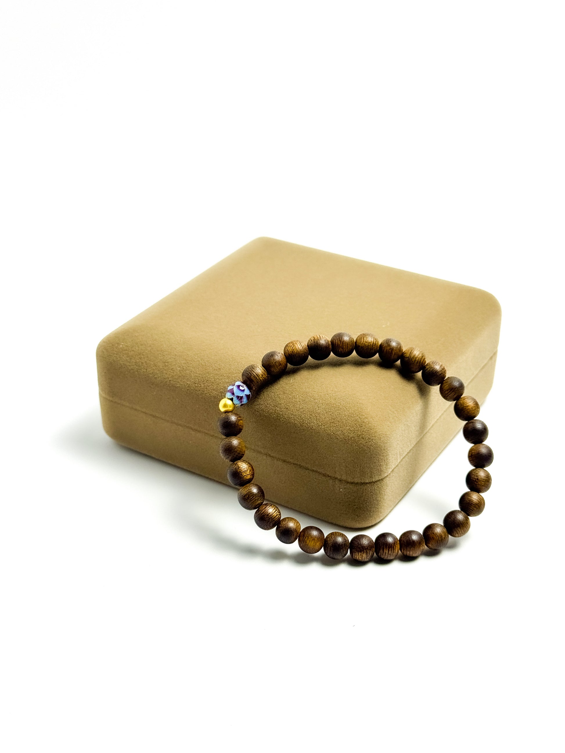 Serenity Agarwood Cloisonné Bracelet